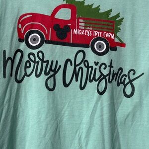 Bella Canvas Mint Green Christmas Tee